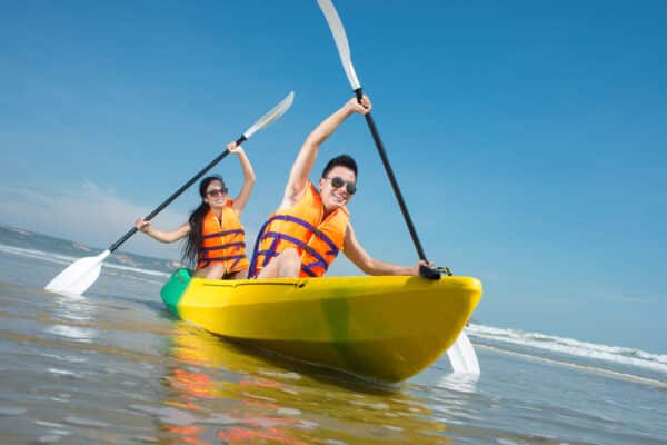 20th Anniversary Special Offer – Sharp Island Kayak Eco Tour with membership & certificate – Regular Double Kayak - Blue Sky Sports Club