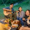 Group,Of,Happy,Asian,Man,And,Woman,Friends,Enjoy,And